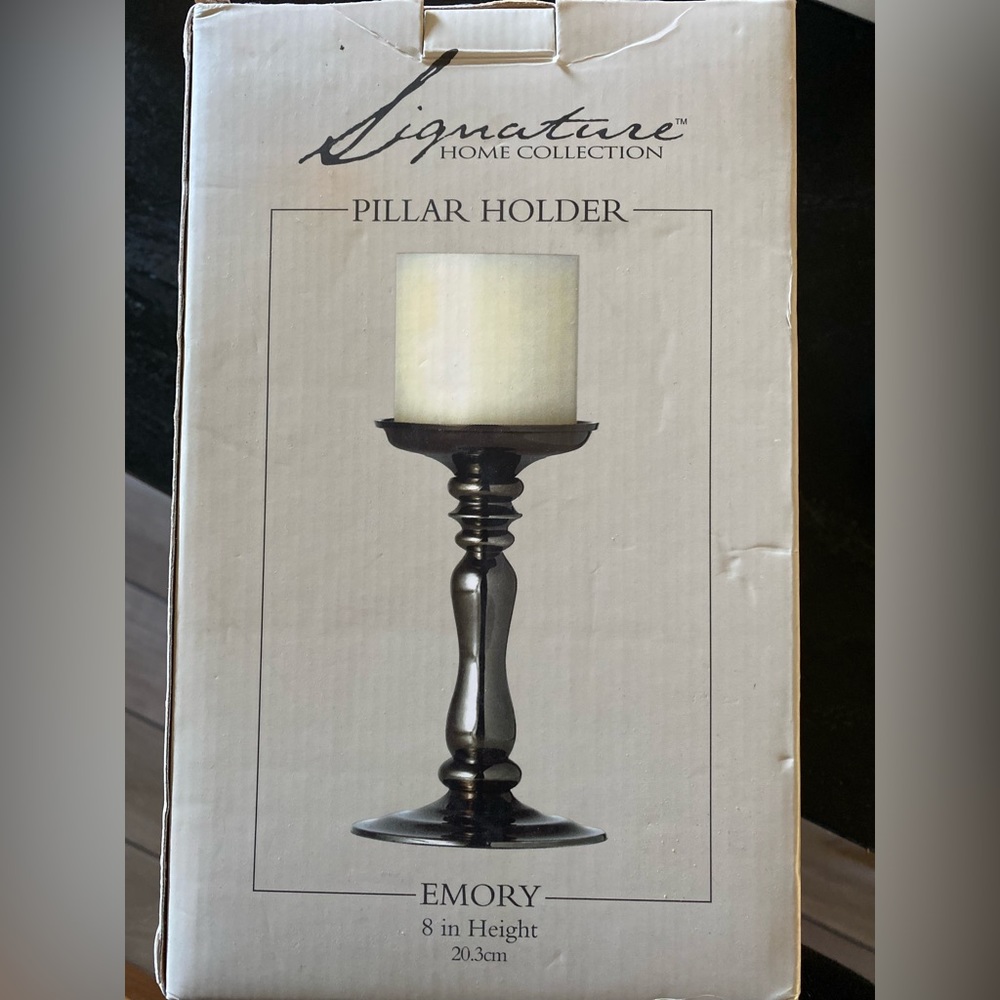 Metal Candle Holder Set